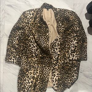 Express Animal Print Women's Blazer